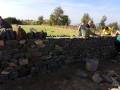 Building a Dry Stone Wall on The Chevin